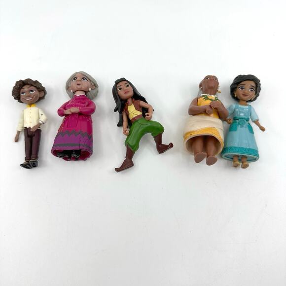 Disney Raya & The Last Dragon/Moana/Encanto Mini Action Figure Toys 5 Pieces Set - Picture 4 of 7